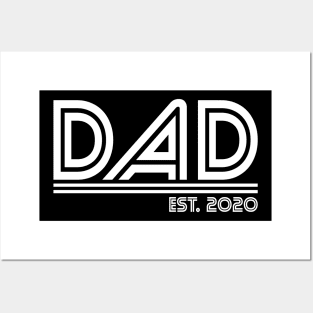 DAD EST. 2020 - W Posters and Art